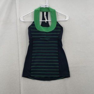 𝅺LULULEMON Athletica Womens Blue Scoop Neck Racerback Pullover Yoga Tank Top 4